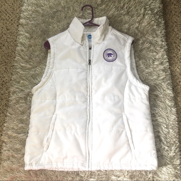 NCAA Jackets & Blazers - KSU Kansas State University Wildcats Vest Jacket L